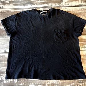 Free People Top Size: M Color: Washed Black